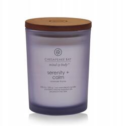 Yankee Candle Szójagyertya Serenity & Calm Chesapeake Lavender Thyme Bay közepes 1 db (PT40890E)