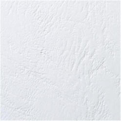 Gbc Hátlap, A4, 250 g, bőr mintázat, GBC "LeatherGrain", fehér, 100db/cs (CE040070) - eztkapdki