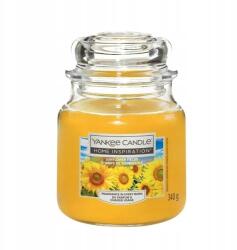 Yankee Candle Paraffin gyertya Sunflower Fields Yankee Candle közepes 340g (1741866E)
