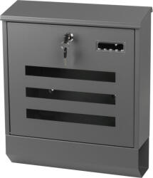 Strend Pro LINEA postaláda, 35x11, 5x41, 5 cm, antracit (STP01219731)