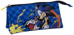 Cerda Sonic a sündisznó Sprint 3 rekeszes tolltartó 23 cm CEP2700002287 (CEP2700002287)