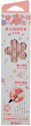 Yalong Stationery 04- Ceruza M&G Pink Flower HB - Q0912
