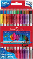 Faber-Castell 17- Filc Faber-Castell csillámos 20 darabos - 151108