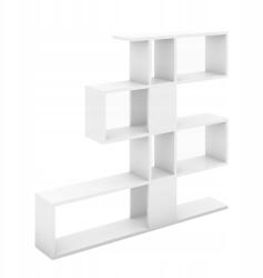 Timeless Tools Modern aszimmetrikus polc 120x109x20cm fehér (ASI30007)
