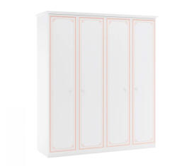Cilek Dulap cu 4 usi pentru camera fetelor, Colectia Selena Pink (20.70.1003.00)