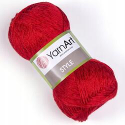 YARNART Kötő-/horgolófonal YarnArt Style 675 piros, egyszínű, … (8681338515354)