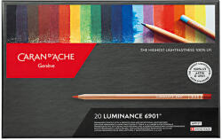 Caran d'Ache Luminance 6901 színesceruza készlet - 20 db