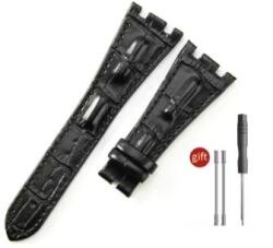 Alfa Curea din piele de vacă compatibila Audemars Piguet Royal Oak 15710, 15703, 26471, 26474 - 28 mm (15710)