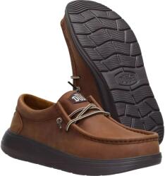 Hey Dude HeyDude Wally Comf Full Grain 45412-2LU barna papucs félcipő M9 42 (68930#224C99V)