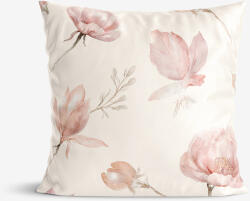 Goldea față de pernă din bumbac satinat - magnolii înflorite 50 x 50 cm