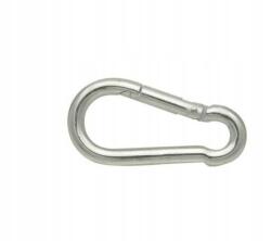 Linotech Kötél karabiner 5x50 -- 5mm -- Horganyzott Din 5299C kötélhez (KBZ05)