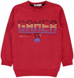 Civil Gamer piros kisfiú pulóver (Méret 92-98)