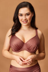 Astratex Горнище на бански костюм Maia Glitter Brown Plus (P817MaiGlBroPlus)