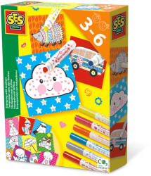 SES Creative Set creativ - Stampilam cu markere (14896)