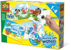 SES Creative My first - Coloreaza cu apa tablouri (14421)