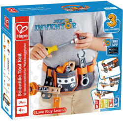 Hape Jucarie - Set centura pentru scule (19 piese) (E3035A) - delphionline
