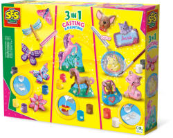 SES Creative Set creativ mulaj si pictura - 3 in 1 (01288)