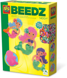 SES Creative Set creativ copii Beedz - Creare sirene cu margele de calcat (06212)