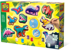 SES Creative Set de lucru manual pentru copii cu dinozauri fosforescenti (01292)