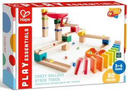 Hape Jucarie din lemn - Marble Run Crazy Rollers (50 piese) (E1102A)