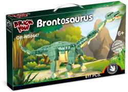 Open Brick Source Dinozaur de jucarie - Set constructie Brontozaur (611 piese) (OB-WS0447) - delphionline