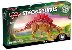 Open Brick Source Dinozaur de jucarie - Set constructie Stegozaur (727 piese) (OB-WS0448) - delphionline