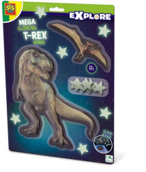 SES Creative Set creativ - Lumea lui T-rex mega stralucitoare (25129)