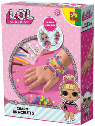 SES Creative Set creativ pentru copii - Bratari cu pandantive L. O. L (14196)