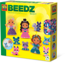 SES Creative Set creativ Beedz - Margele de calcat Printese si animale (06205)
