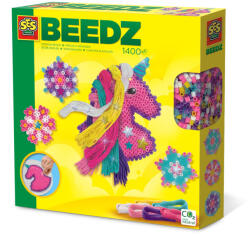 SES Creative Set creativ Beedz - Margele de calcat Unicorn cu coama (06306)