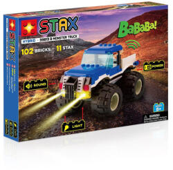 Open Brick Source Jucarie Stax Monster truck + Set constructie cu lumini si sunete (39813) - delphionline