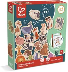 Hape Jucarie din lemn copii - Magneti cu animale (30 piese) (E2002A)