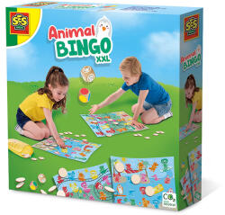 SES Creative Joc de petrecere - Bingo cu animale XXL (02231)