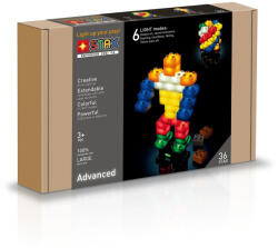 Open Brick Source Jucarie - Seturi de constructie cu lumini Stax - Light (36 piese) (M-05001) - delphionline