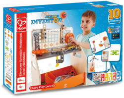 Hape Jucarie din lemn - Banc de lucru stiintific (58 piese) (E3028A) - delphionline