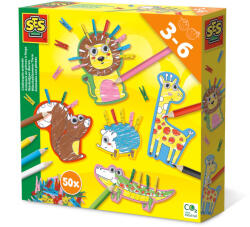 SES Creative Set creativ - Animale cu carlige (14631)