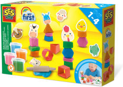 SES Creative My first - Animale din plastilina de stivuit (14439) - delphionline
