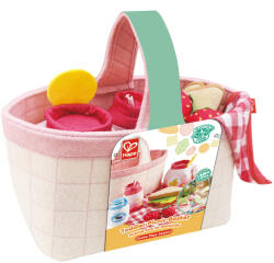 Hape Jucarie - Cosulet de picnic (14 piese) (E3179A) - delphionline Bucatarie copii