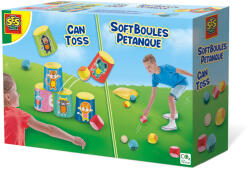 SES Creative Joc de petrecere - Joc de aruncat si Petanque (bile moi) 2 in 1 (02292)