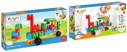 Hape PolyM - Gradina zoologica si masini de jucarie (40 piese) (760006)