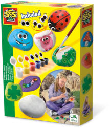 SES Creative Set creativ copii - Picteaza pietre (14818)
