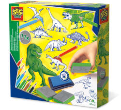 SES Creative Set creativ - Stampile cu dinozauri (14919)