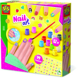 SES Creative Set manichiura copii cu lac de unghii si accesorii (14159)