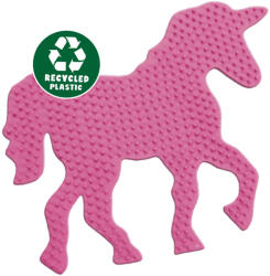 SES Creative Set placi pentru margelele de calcat Green Beedz - Unicorn (06401)