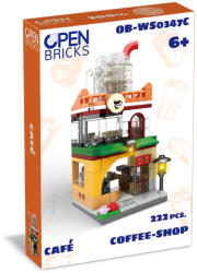 Open Brick Source Set de construit de jucarie - Cafenea (222 piese) (OB-WS0347C) - delphionline