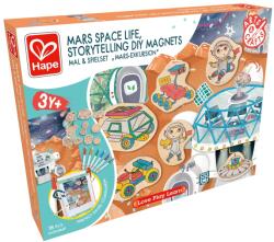 Hape Kit de creat magneti pentru copii cu tematica Spatiu - 17 piese (E1078A)
