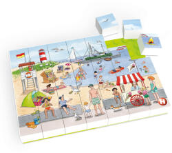 Hubelino Puzzle La plaja Hubelino (35 piese) (410221) Puzzle