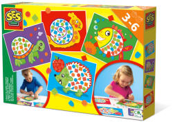SES Creative Set creativ - Invat sa creez tablouri cu mozaic (14827)
