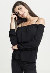 Urban Classics Дамска блуза с голи рамене Urban Classics в черен цвятMODEL133 SALE - , размер M