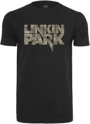 MERCHCODE Мъжка тениска Merchcode Linkin Park Distressed Logos в черен цвятMODEL24 SALE - , размер XS
